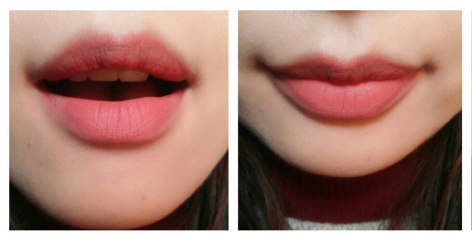 드디어 내꺼로 발색해보는구나 영광의 순간(^-^)v
ㅎㅎㅎ파데로 입술 다운 시키고 한 번 발색한 거예요^^
