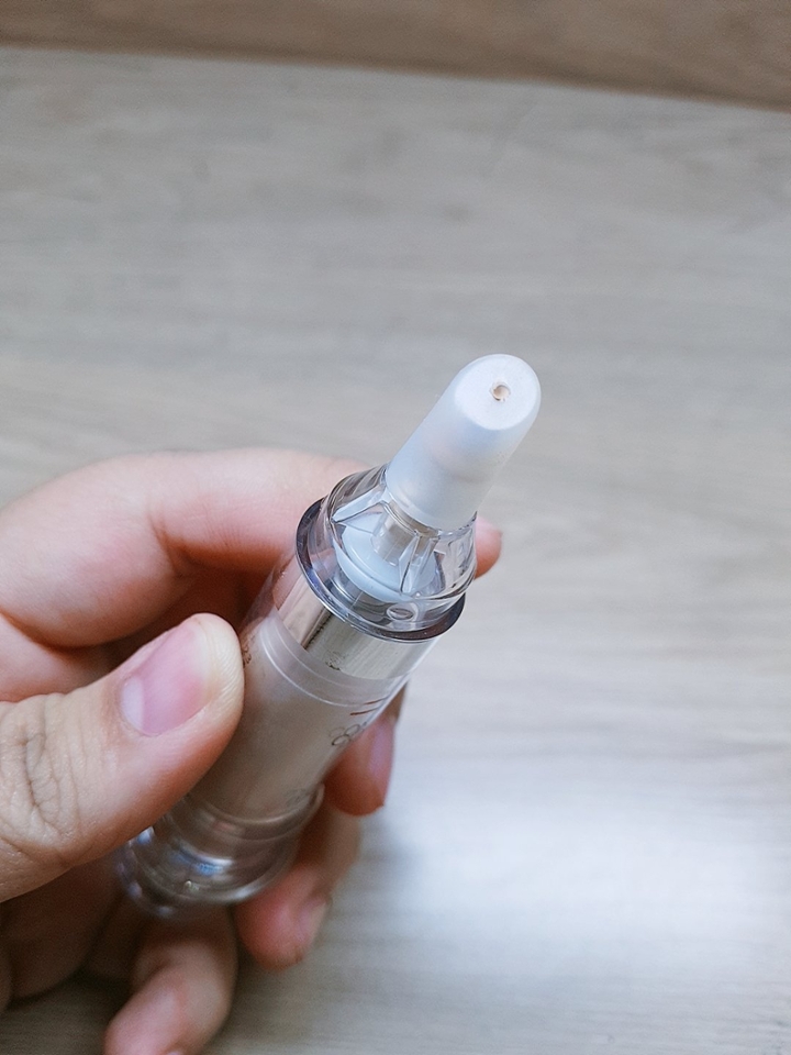 컨실러가 나오는 부분
(양조절  하기가 어렵다)