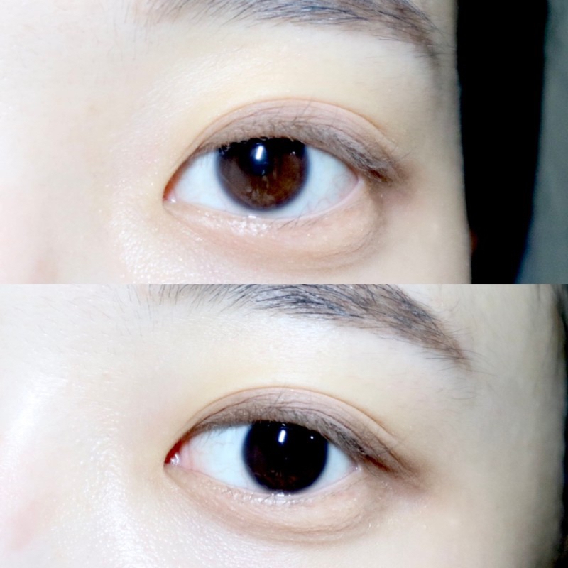 음영컬러+살짝 더 짙은 음영컬러를

살짝 믹스해서 쌍커풀 라인과 가깝게 잡아주면

음영이 차곡차곡 쌓이면서 눈매가 깊어보이는 효과가!

요즘 마스카라를 안하는데

마스카라까지 하면 클렌징이 진짜 귀찮아서

베이스 음영+포인트음영으루다가 아이메이크업 끝내고 있어요!
