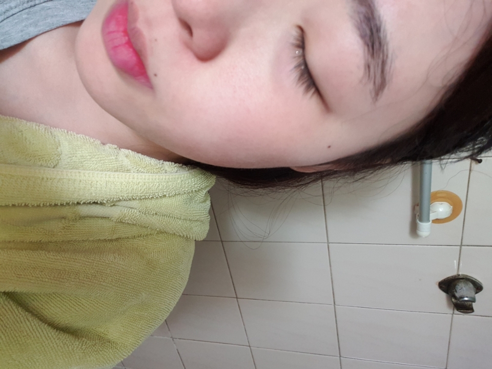 세안직후 입니다  ! 