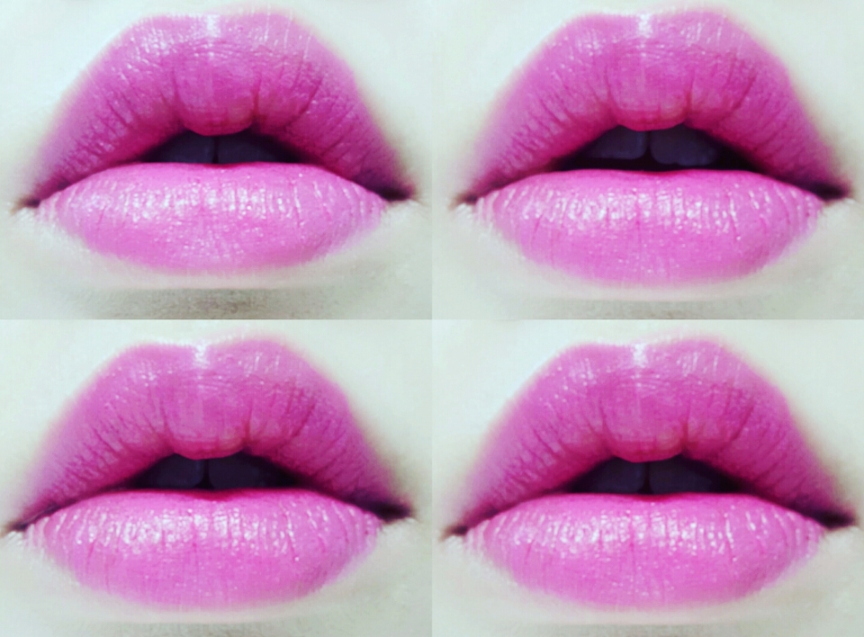 풀발색버전!
처음 바를때는 형광기가 많이 돌지만 시간이 지나면 자연스럽게 형광기가 옅어지면서 핫핑크색이 강하게 돌아요