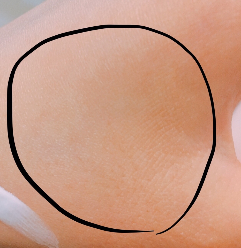 손 씻은 후 전체적으로 손이 매우 건조했어요