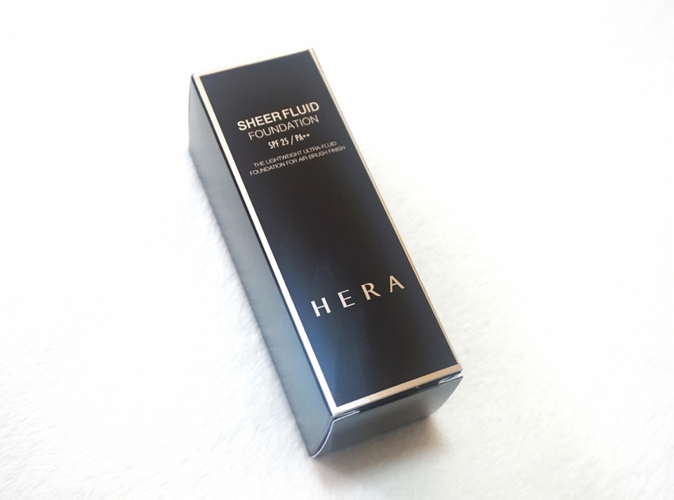 고급스러움이 묻어나는 헤라 패키지.