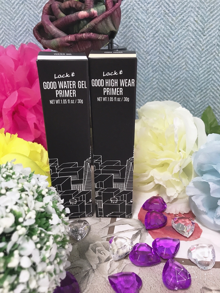 락컬러 락 잇 굿 모공프라이머 2종을 다 들고 왔어요 
두가지 타입이 틀려서 피부타입에 맞게 쓰시면 될거에요
