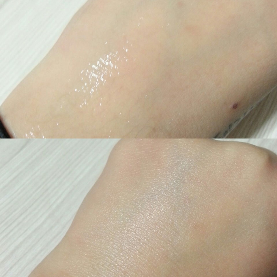 조금 더 문질러 흡수시켜준다음 3~4분정도 흡수 시켜줬어요! 저는 이 제품을 겨울보다는 여름에 추첟천드리고 싶네요! 가벼운 제형이라 보습이 잘되고 그러진않아요! 그럼 이만 리뷰 마치도록하겠습니당♡